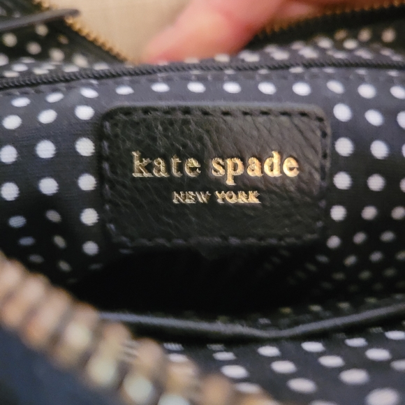 Kate Spade Black Leather Cossbody - Picture 9 of 14